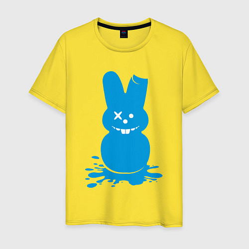 Мужская футболка Blue bunny / Желтый – фото 1