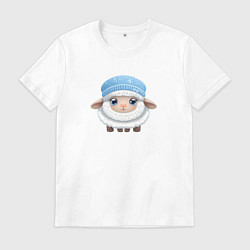 Мужская футболка Маленькая овечка