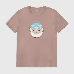 Мужская футболка Маленькая овечка