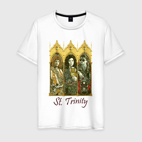 Мужская футболка St trinity / Белый – фото 1