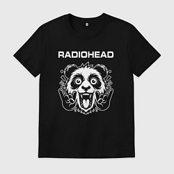 Мужская футболка Radiohead rock panda