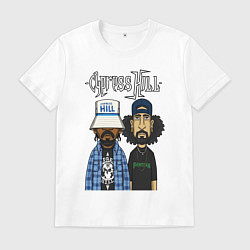 Мужская футболка Cypress hill - B Real and Sen Dog