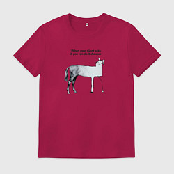 Мужская футболка Когда клиент просит удешевить проект