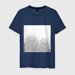 Мужская футболка Ванпанчмен Сайтама лысина