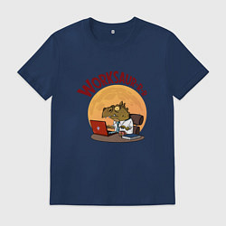 Мужская футболка Воркозавр