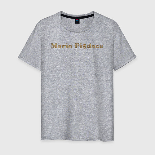 Мужская футболка Mario Pisdace / Меланж – фото 1