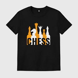 Мужская футболка Фигуры шахматные