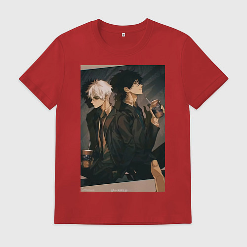 Мужская футболка Гуан Лу Сяоши Чэн / Красный – фото 1