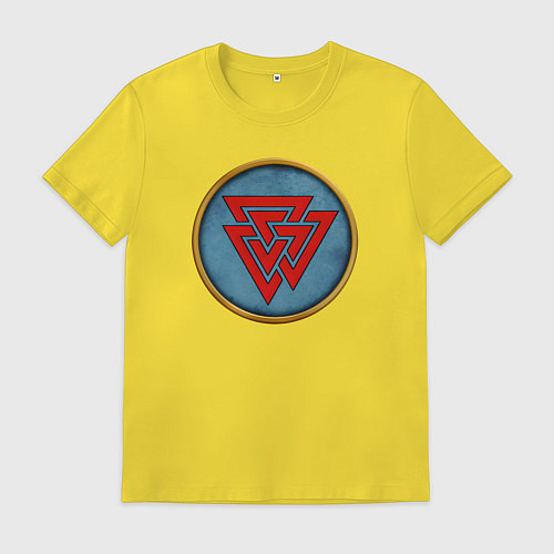 Мужская футболка Алеманны Rome: Total War валькнут / Желтый – фото 1