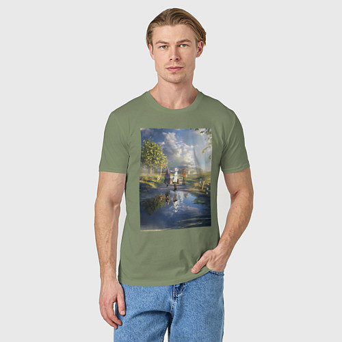 Мужская футболка Провожающая в последний путь Фрирен / Авокадо – фото 3