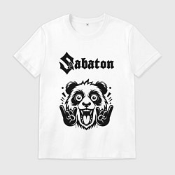 Мужская футболка Sabaton - rock panda