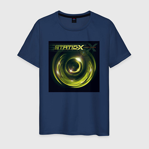 Мужская футболка Static-X - Shadow Zone / Тёмно-синий – фото 1