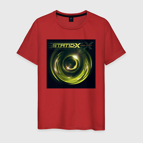 Мужская футболка Static-X - Shadow Zone / Красный – фото 1
