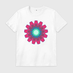 Мужская футболка Окружности шестерёнки