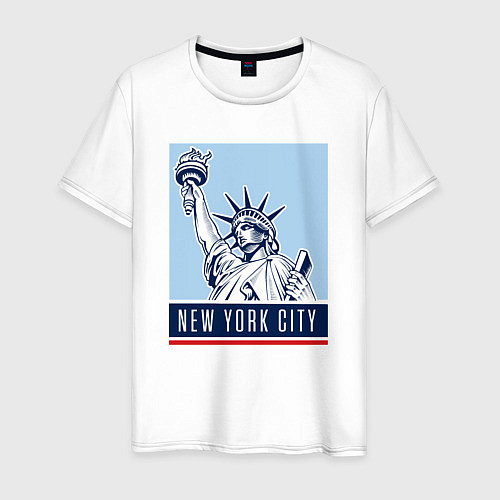 Мужская футболка Style New York / Белый – фото 1