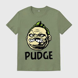 Мужская футболка Pudge Face