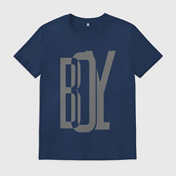 Мужская футболка Слово из больших букв - boy