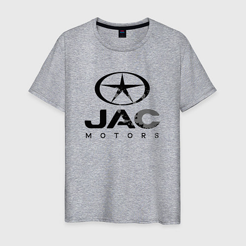 Мужская футболка Jac - logo / Меланж – фото 1