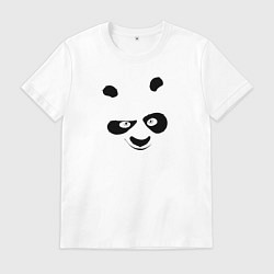 Мужская футболка Кунг фу панда силуэт