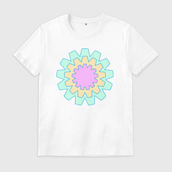 Мужская футболка Круговые фигуры