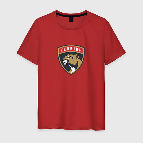 Мужская футболка Florida Panthers NHL / Красный – фото 1