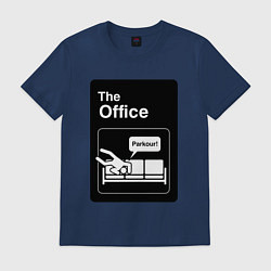 Мужская футболка Паркур и офис