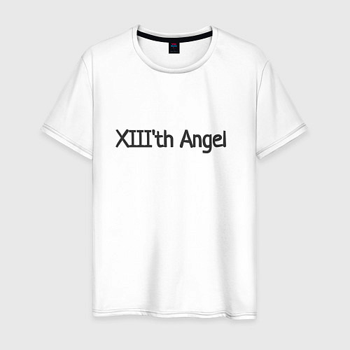 Мужская футболка XIIIth angel / Белый – фото 1