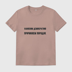 Мужская футболка Наносим демократию