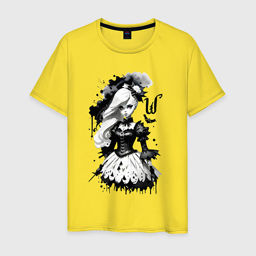 Мужская футболка Baby witch - fantasy ai art / Желтый – фото 1