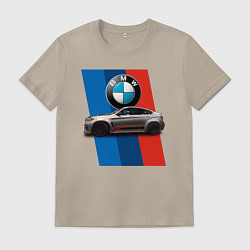 Мужская футболка Кроссовер BMW X6 M