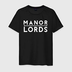 Мужская футболка Manor lords logo