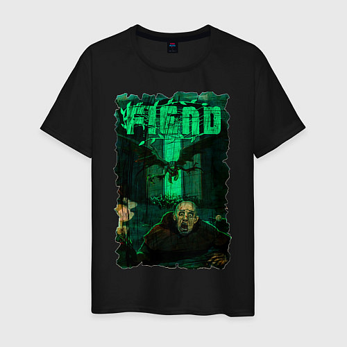 Мужская футболка FIEND Врата Гаххалы / Черный – фото 1