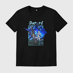 Мужская футболка Гепард - Хонкай Стар Рейл