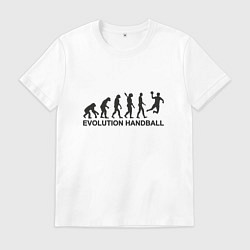 Мужская футболка Эволюция гандбола