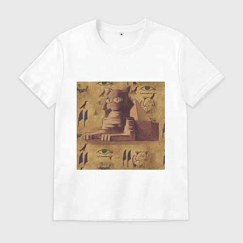 Мужская футболка Egypt Necoarc / Белый – фото 1