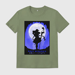 Мужская футболка Реинкарнация безработного Рокси Мигурдия волшебниц