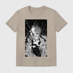 Мужская футболка Человек-бензопила Пауэр Охотница на демонов