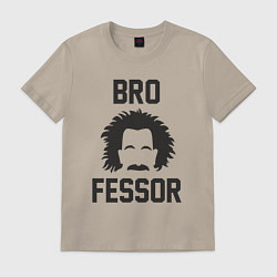 Мужская футболка Эйнштейн брофессор