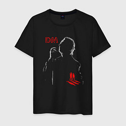 Футболка хлопковая мужская Depeche Mode - Dave memento mori frontman, цвет: черный