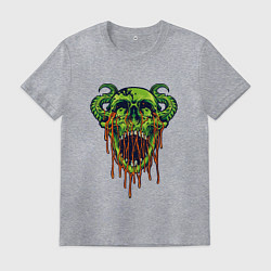 Мужская футболка Демонский череп