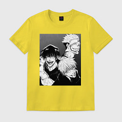 Мужская футболка Магическая битва Тодзи Фусигуро Сукуна Рёмэн