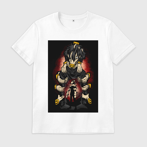 Мужская футболка Моя геройская академия Все За Одного / Белый – фото 1