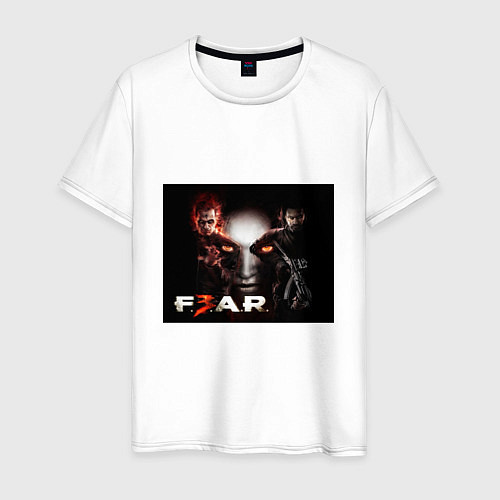 Мужская футболка Игра Fear главные герои / Белый – фото 1