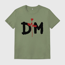 Мужская футболка Депеш мод логотип