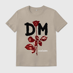 Мужская футболка Depeche mode - violator