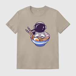 Мужская футболка Ramen spaceman