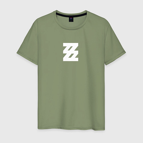 Мужская футболка Zenless Zone Zero logotype / Авокадо – фото 1