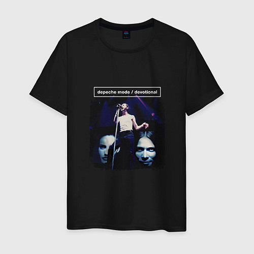 Мужская футболка Depeche Mode - Devotional in your room / Черный – фото 1