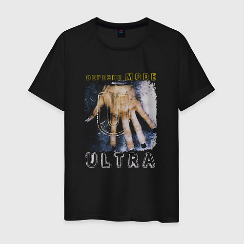 Мужская футболка Depeche Mode - Ultra hand / Черный – фото 1