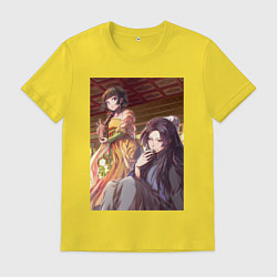 Мужская футболка Монолог фармацевта Жэньши выпивает